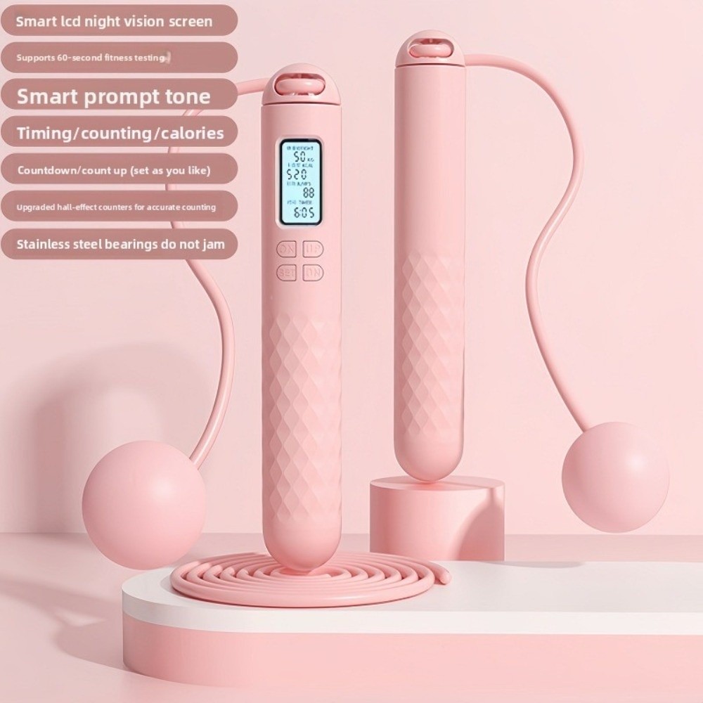 Smart Jump Rope Digital Counter - Útil Cuerda de Saltar Inalámbrica con