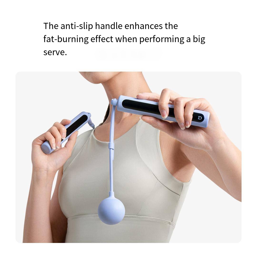 Xiaomi-cuerda para saltar inte - Smart Jump Rope Digital Counter reseña y precio