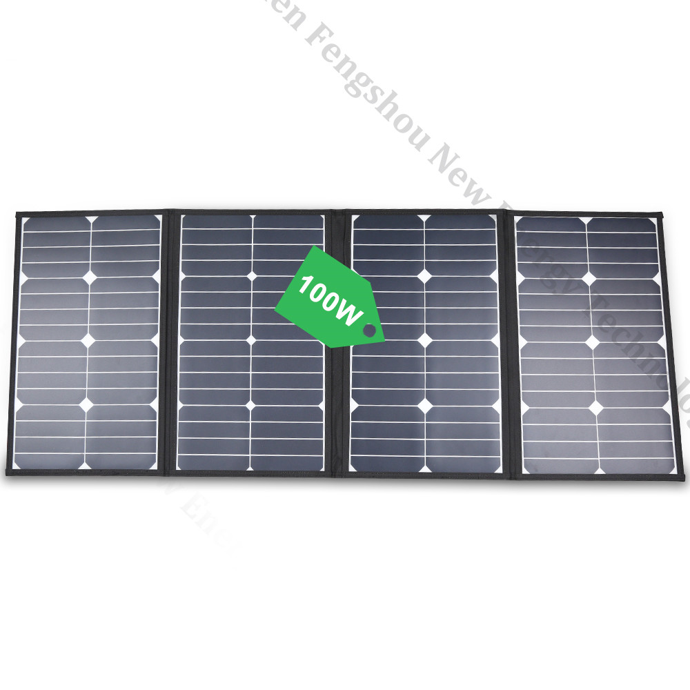 Cargador de panel solar plegab - Camping reseña y precio
