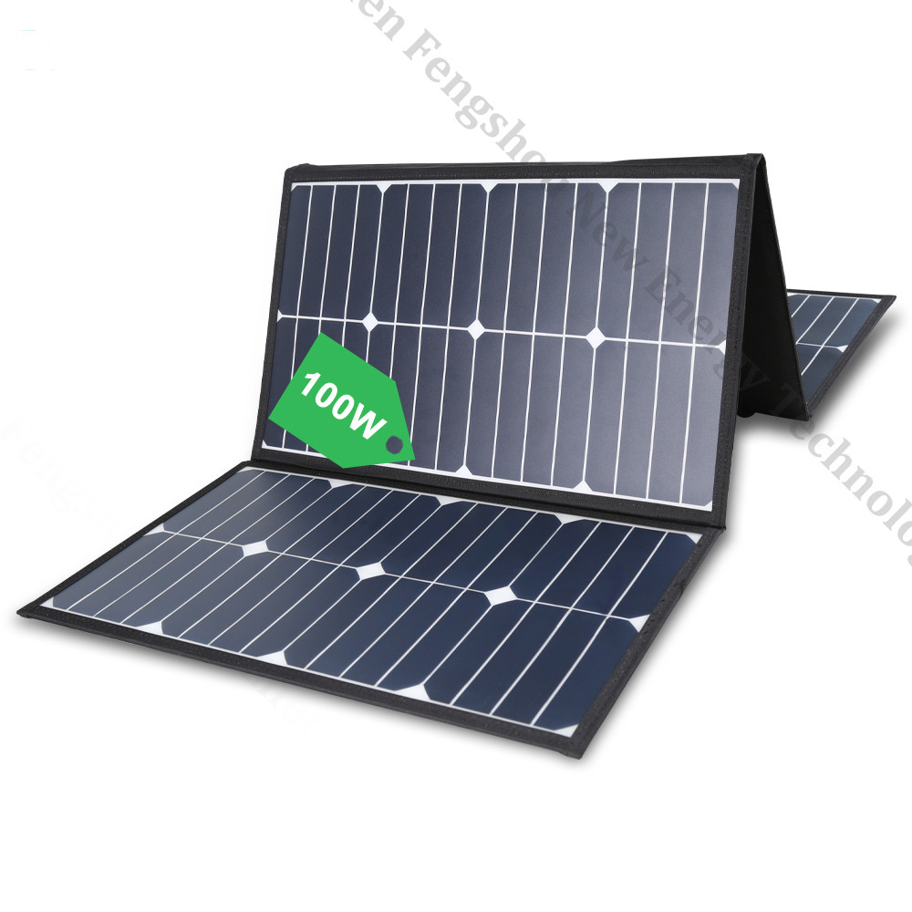 Cargador de panel solar plegab - Camping reseña y precio