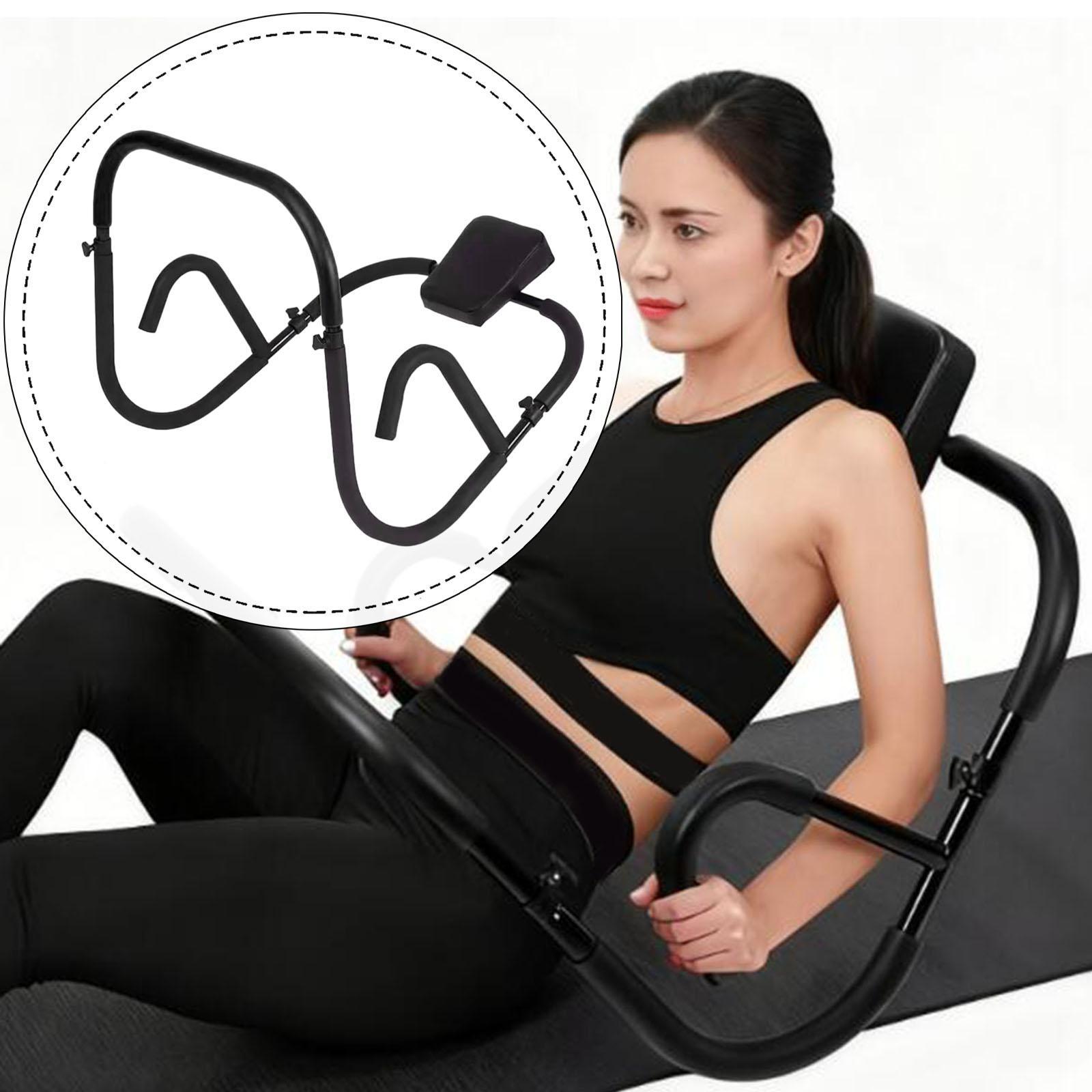 Máquina abdominal portátil de  - Ab Roller Wheel With Elbow Support reseña y precio