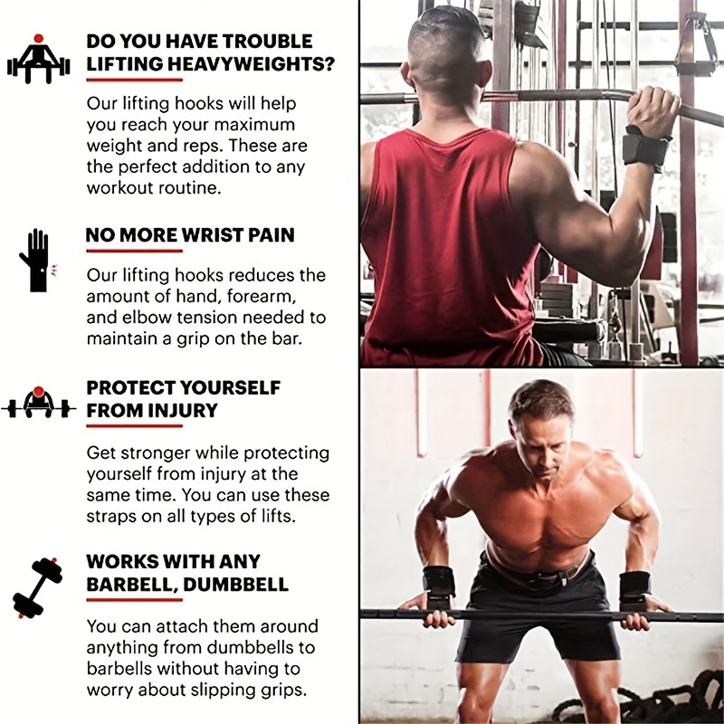 2 uds Fitness en cuclillas, le - Wrist Wraps Weightlifting Support reseña y precio