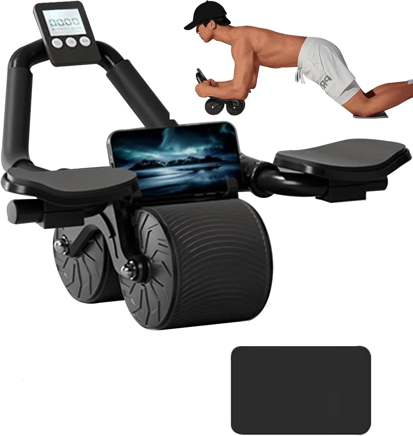 Rueda Abdominal con Soporte pa - Ab Roller Wheel With Elbow Support reseña y precio