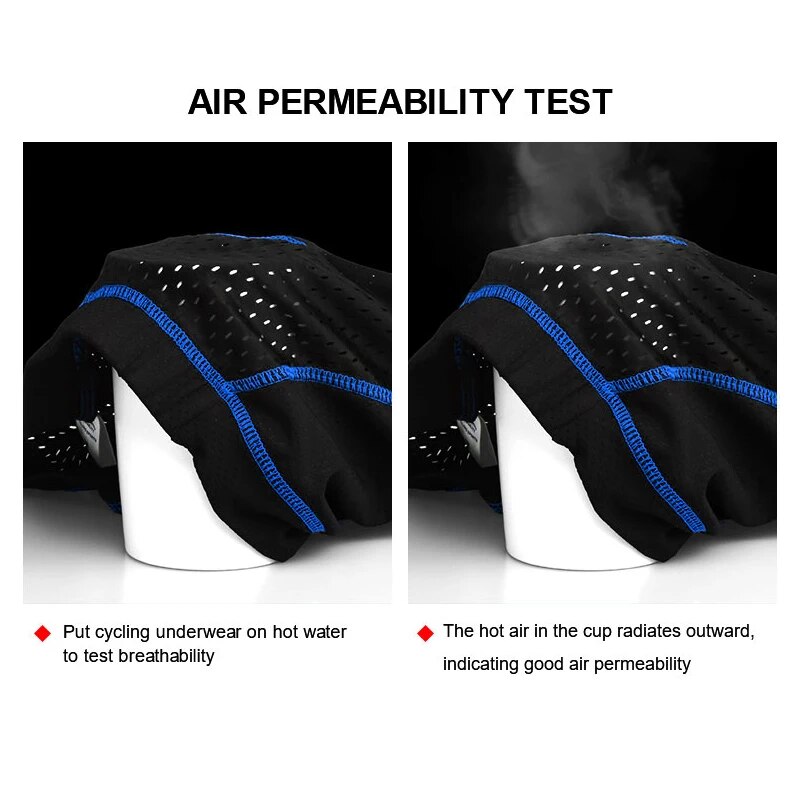 X-TIGER ropa interior de cicli - Padded Cycling Shorts 5D Gel reseña y precio
