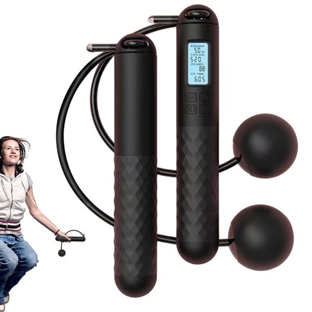 Cuerda para saltar inalámbrica - Smart Jump Rope Digital Counter reseña y precio