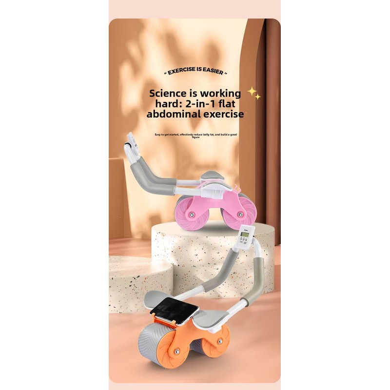 Rueda Abdominal con Rebote Aut - Ab Roller Wheel With Elbow Support reseña y precio