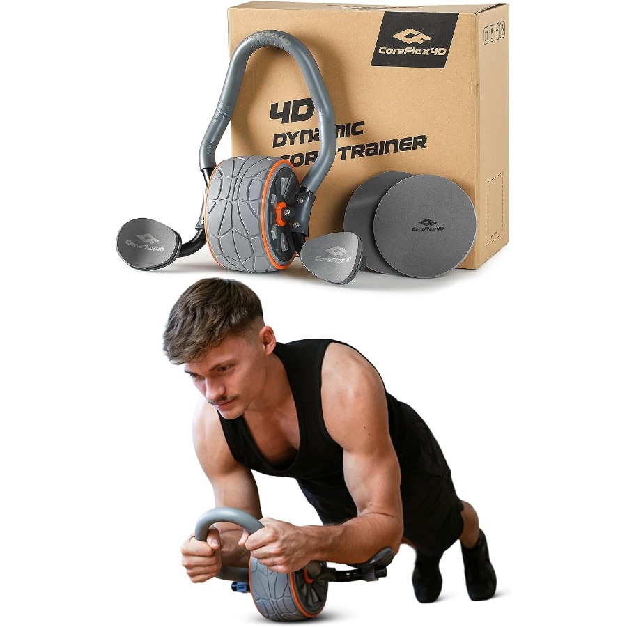 Rueda abdominal CoreFlex4D con - Ab Roller Wheel With Elbow Support reseña y precio