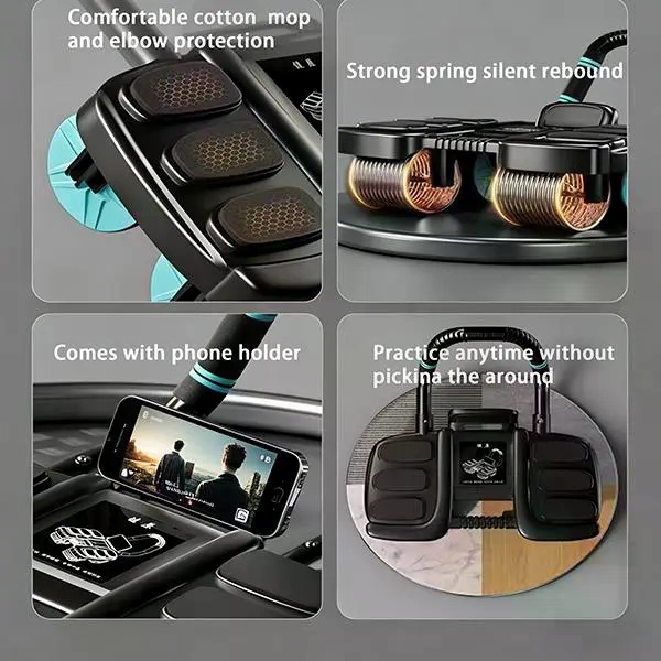 Rodillo Abdominal de 4 Ruedas  - Ab Roller Wheel With Elbow Support reseña y precio